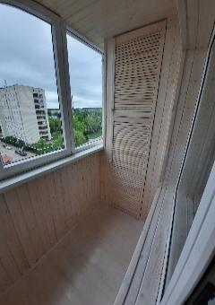 Ремонт и отделка П-образного балкона - фото 2